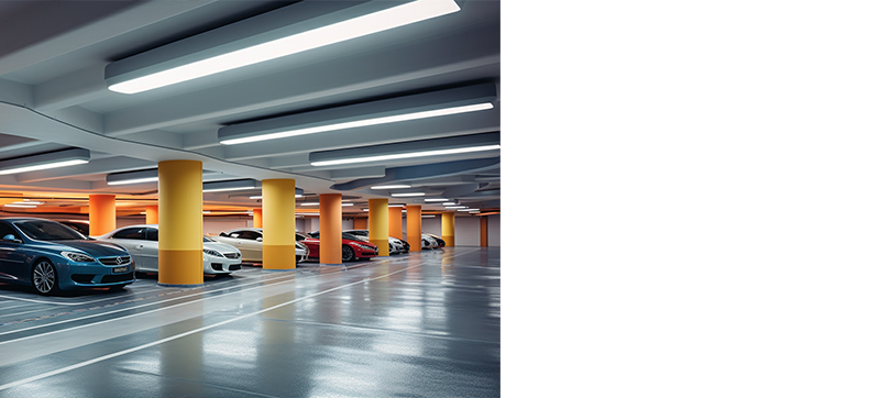 Ansicht parkgarage